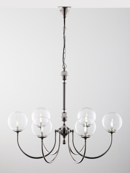 Jupiter 2022 - Lampadario a sospensione con catena BRILLANTE 6xG9/10W/230V cromo lucido