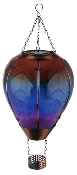 Globo 36137 - LED Decorazione solare a ciondolo 24xLED/0,2W/3V IP44 mongolfiera