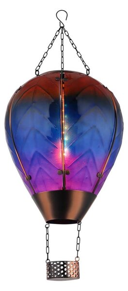 Globo 36137 - LED Decorazione solare a ciondolo 24xLED/0,2W/3V IP44 mongolfiera