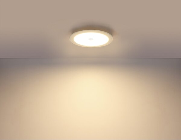 GLOBO 12392-18S - Lampada LED da incasso per bagno con sensore POLLY LED/18W