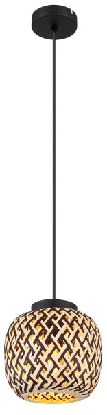 Globo 15766H - Lampadario a sospensione con filo COLLY 1xE27/15W/230V diametro 20 cm