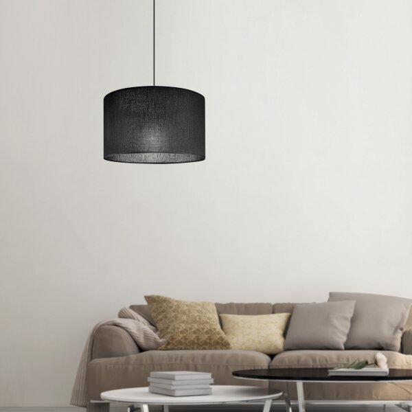 Brilagi - LED Lampadario a sospensione con filo ANTHONY 1xE27/60W/230V quercia/nero
