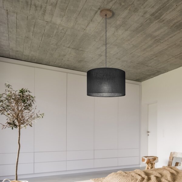 Brilagi - LED Lampadario a cavo ANTHONY 1xE27/60W/230V rovere/noce/nero