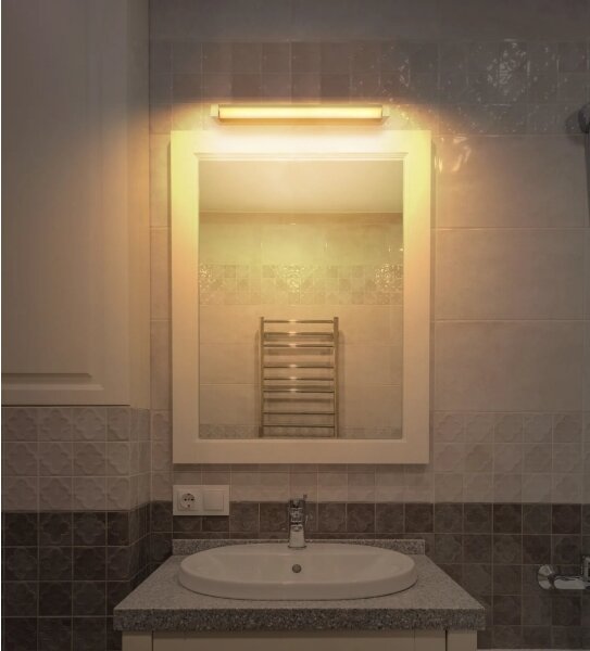 Globo 41498S - Applique a LED da bagno SUSI LED/12W/230V IP44