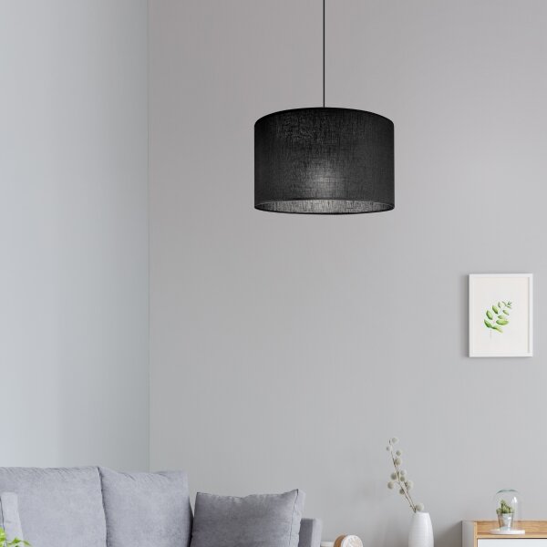 Brilagi - LED Lampadario a sospensione con filo ANTHONY 1xE27/60W/230V quercia/nero