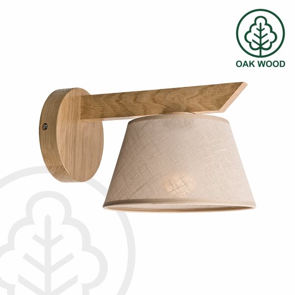 Brilagi - LED Applique ANTHONY 1xE14/40W/230V quercia/beige