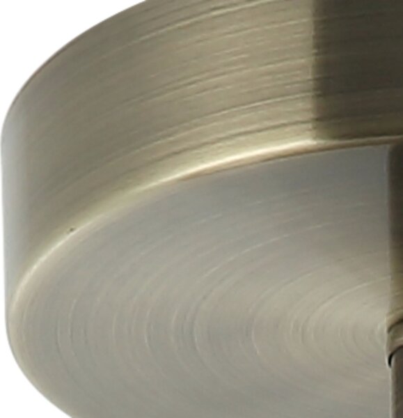 Lampadario a plafone DONNA 5xE27/60W/230V patina