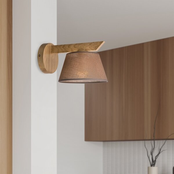Brilagi - LED Applique ANTHONY 1xE14/40W/230V quercia/marrone
