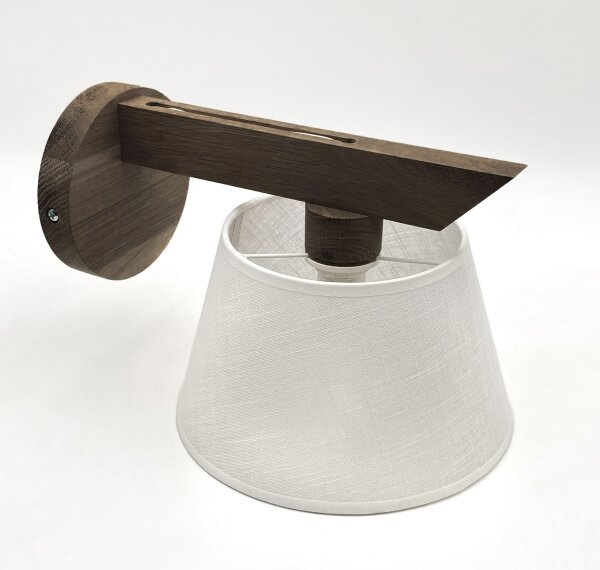 Brilagi - Lampada da parete LED ANTHONY 1xE14/40W/230V noce/bianco