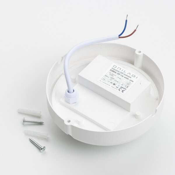 Brilagi - Plafoniera LED industriale SIMA LED/12W/230V IP65 bianco
