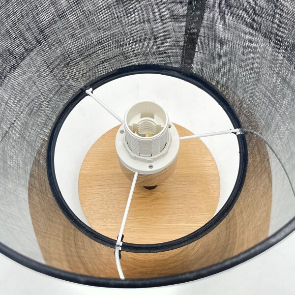 Brilagi - LED Lampadario a plafone ANTHONY 1xE14/60W/230V quercia/nero