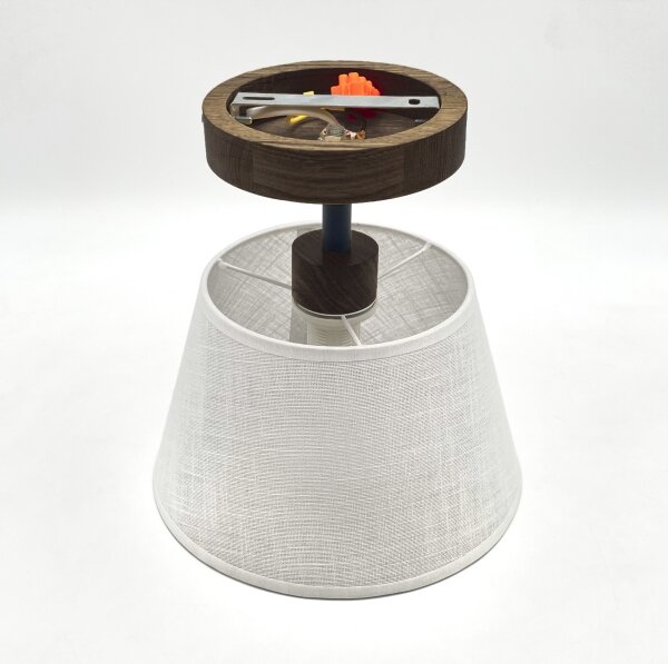 Brilagi - Lampada LED ANTHONY 1xE14/60W/230V rovere/noce/bianco