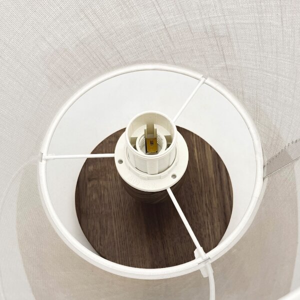 Brilagi - Lampada LED ANTHONY 1xE14/60W/230V rovere/noce/bianco