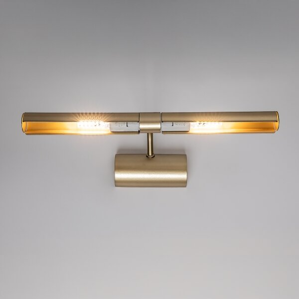 Brilagi - Lampada per quadri DANAE 2xE14/40W/230V dorata