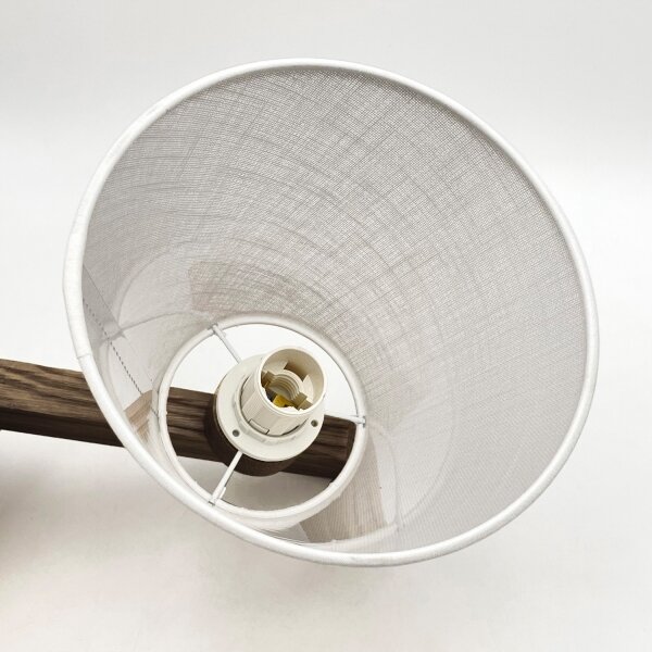 Brilagi - Lampadario LED ANTHONY 3xE14/40W/230V noce/bianco