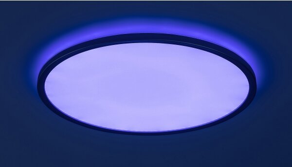 Rabalux 2290 - Plafoniera dimmerabile LED RGB RASMUS LED/22W/230V + telecomando