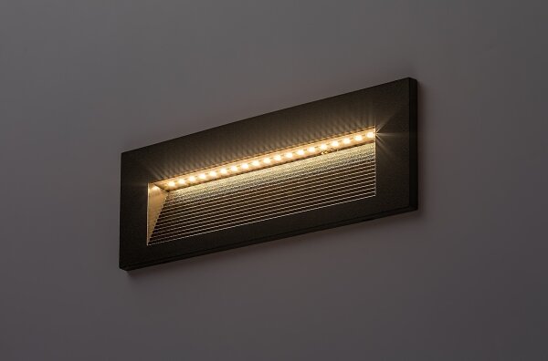 Rabalux 77190 - Applique da parete per esterni KAVALA LED/6W/230V IP65 nera