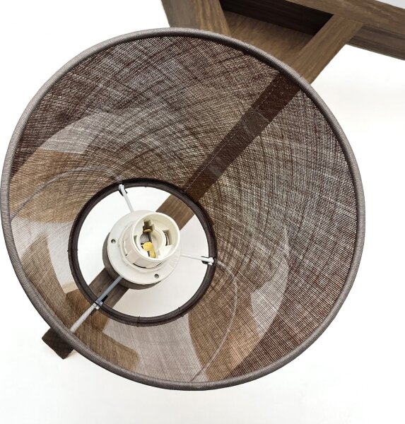 Brilagi - Lampadario LED ANTHONY 3xE14/40W/230V rovere noce