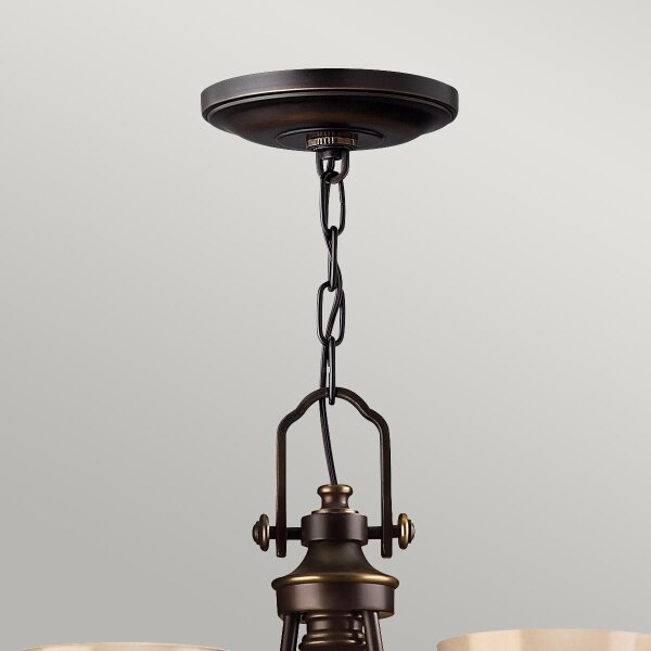 Hinkley HK-MAYFLOWER3 - Lampadario a sospensione con catena MAYFLOWER 3xE27/60W/230V