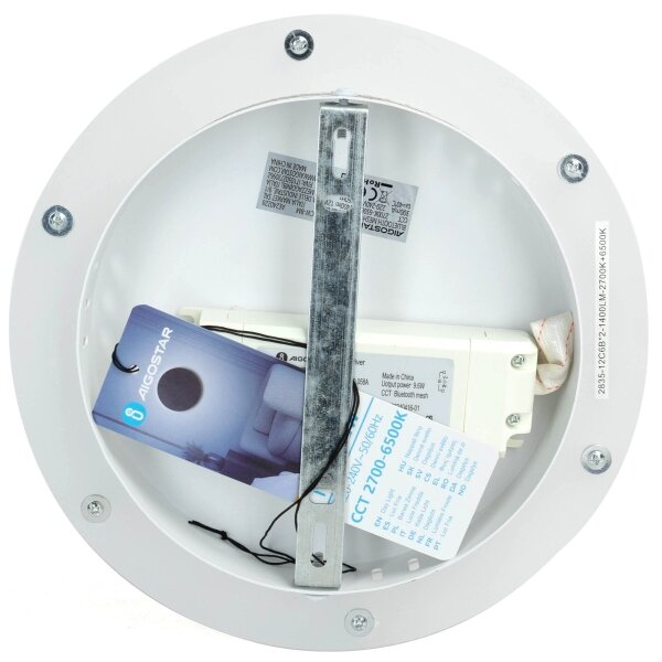 Aigostar - Applique a LED dimmerabile MESH Smart LED/12W/230V bianco