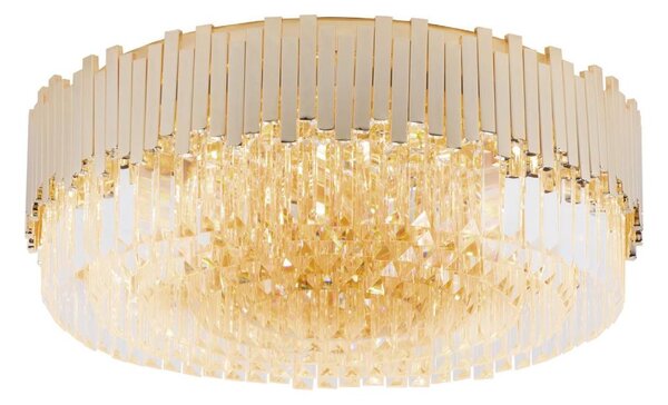 MAXLIGHT C0164 - Plafoniera TREND 15xE14/40W/230V diametro 60 cm oro