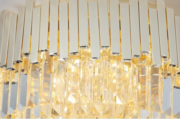 MAXLIGHT C0164 - Plafoniera TREND 15xE14/40W/230V diametro 60 cm oro