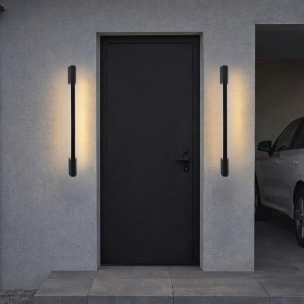 Rabalux 77053 - Applique da esterno ZILINA LED/8W/230V IP54 90 cm nera