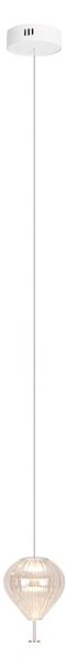 MAXLIGHT P0527 - Lampadario LED a sospensione con filo PALLONCINI 2xLED/3W/230V diametro 12 cm limpido