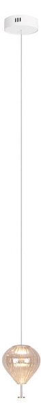 MAXLIGHT P0575 - Lampadario LED a sospensione con filo PALLONCINI 2xLED/3W/230V diametro 12 cm beige