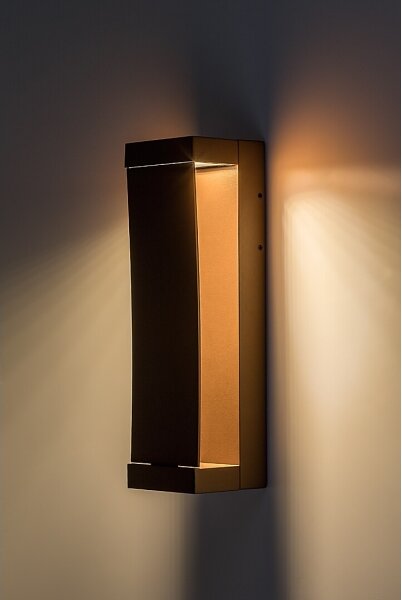 Rabalux 77068 - Lampada da parete per esterni a LED BRADU LED/13W/230V IP65 marrone