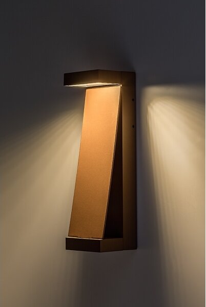 Rabalux 77068 - Lampada da parete per esterni a LED BRADU LED/13W/230V IP65 marrone