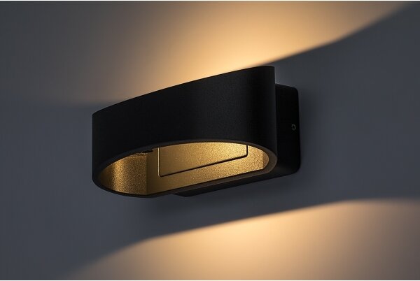 Rabalux 77179 - Lampada da parete LED per esterni GERLA LED/9W/230V IP54 antracite