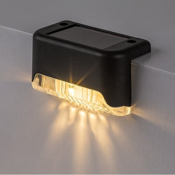 Rabalux 77166 - Applique solare 4x LED con sensore crepuscolare ISPRA 0,06W/1,2V 300 mAh IP44