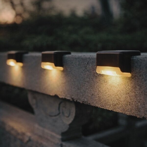 Rabalux 77166 - Applique solare 4x LED con sensore crepuscolare ISPRA 0,06W/1,2V 300 mAh IP44