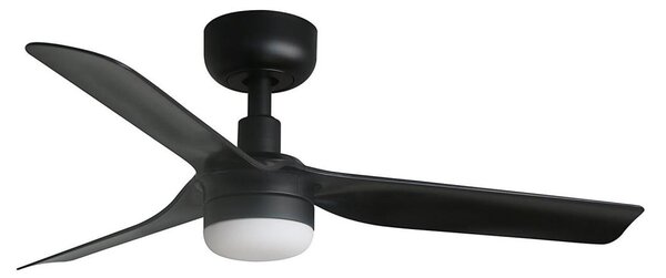 FARO 33822WT-1TW-Ventilatore da soffitto dimmerabile a LED MINI PUNTS LED/10W/230V nero diametro 90cm WT+TC