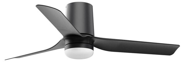 FARO 33834WT-1TW-LED Ventilatore dimmerabile MINI PUNT TUB S 10W/230V nero diametro 90 cm WT + TC