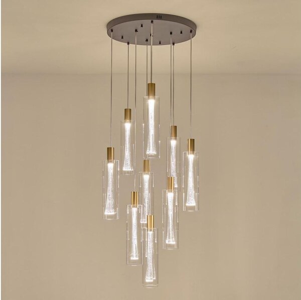 Lampadario LED a sospensione con filo LED/60W/230V 3000K