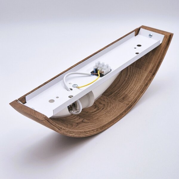 Brilagi - Lampada da parete LED CARVALHO 1xE27/15W/230V rovere ciliegio