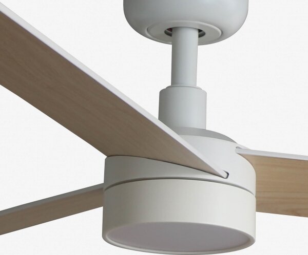 FARO 34295WT-1TW-LED Ventilatore dimmerabile RUDDER S 18W/230V bianco/beige diametro 106 cm WT + +TC