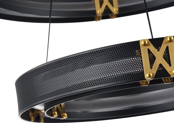 Lampadario LED a sospensione con filo LED/62W/230V 3000K 62x120 cm