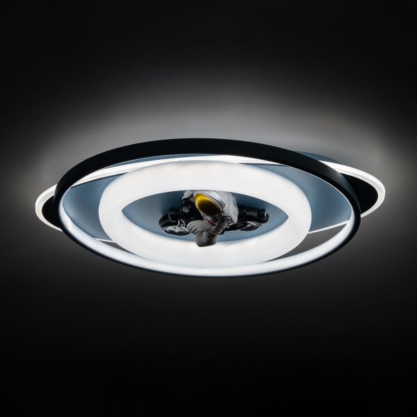 Brilagi - LED dimmerabile. Plafoniera da soffitto per cameretta ASTRO LED/68W/230V, temperatura colore regolabile 3000-6000K, con telecomando