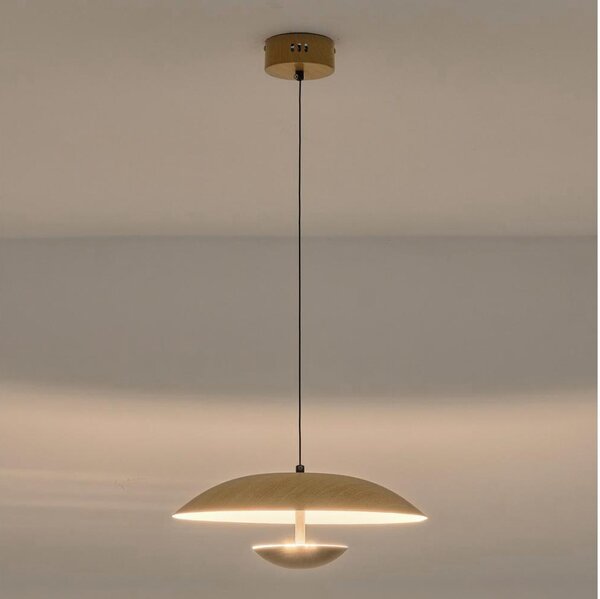 Lampadario LED a sospensione con filo LED/7W/230V 3000K diametro 34,5 cm