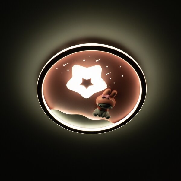 Brilagi - LED dimmerabile, plafoniera per cameretta BUNNY LED/83W/230V 3000-6000K + telecomando