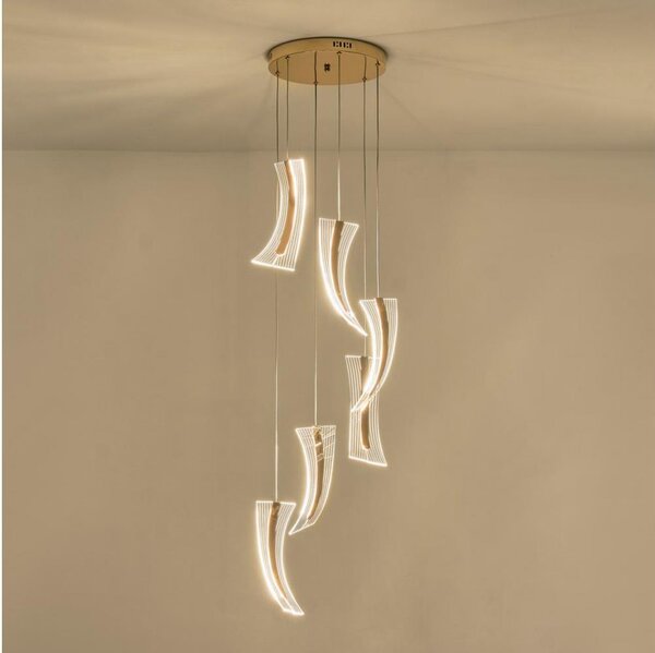 Lampadario LED a sospensione con filo FIRENZE 6xLED/10W/230V 3000K
