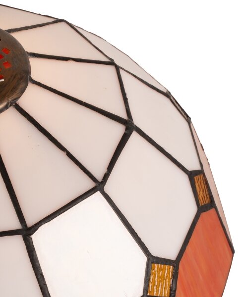 Brilagi - lampada da tavolo Tiffany in vetro colorato SIENNA 1xE27/60W/230V