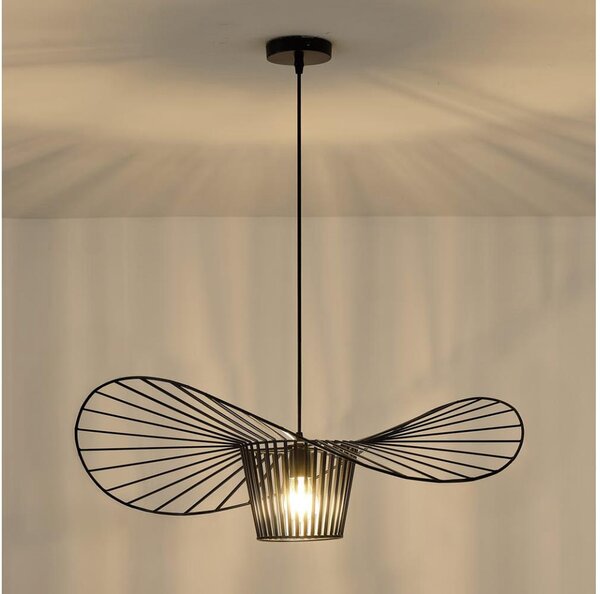 Lampadario a sospensione con filo OGGI 1xE27/40W/230V nero