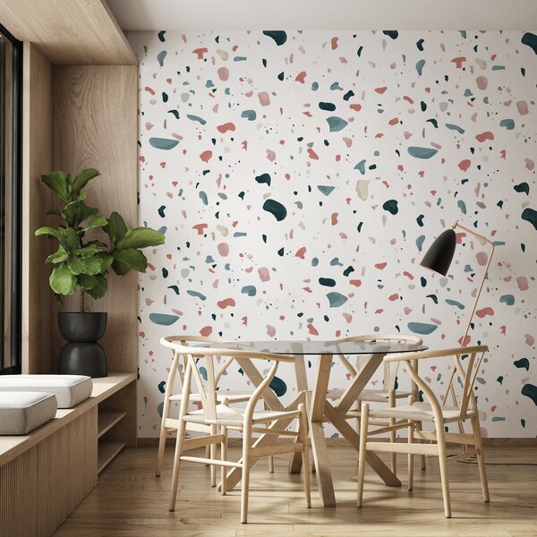 Carta da parati Un terrazzo multicolore per interni luminosi, Fotomurali Terrazzo, u99664 : Uwalls.it