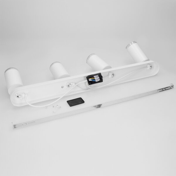 Brilagi - Luce Spot da bagno SELE 4xGU10/30W/230V IP44 bianco