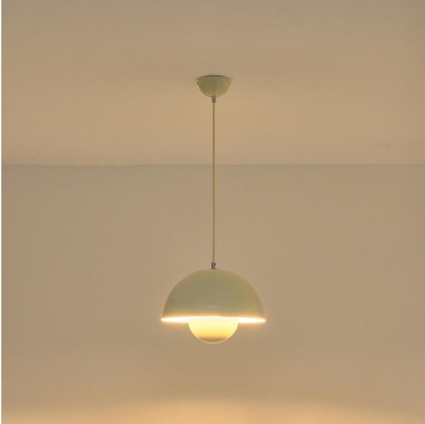 Lampadario sospeso su cavo JARDEN 1xE27/15W/230V crema