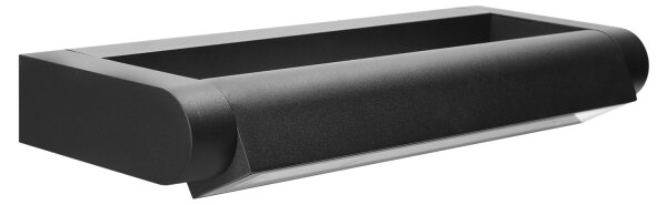 Brilagi - Lampada da parete LED per esterni SALERNO LED/12W/230V 35,5 cm nero IP65